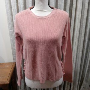 Garage Pink Med Sweater